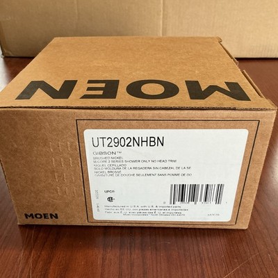 NEW Moen UT2902NHBN Gibson M-Core 2 Series Valve Shower Trim Brushed Nickel B240
