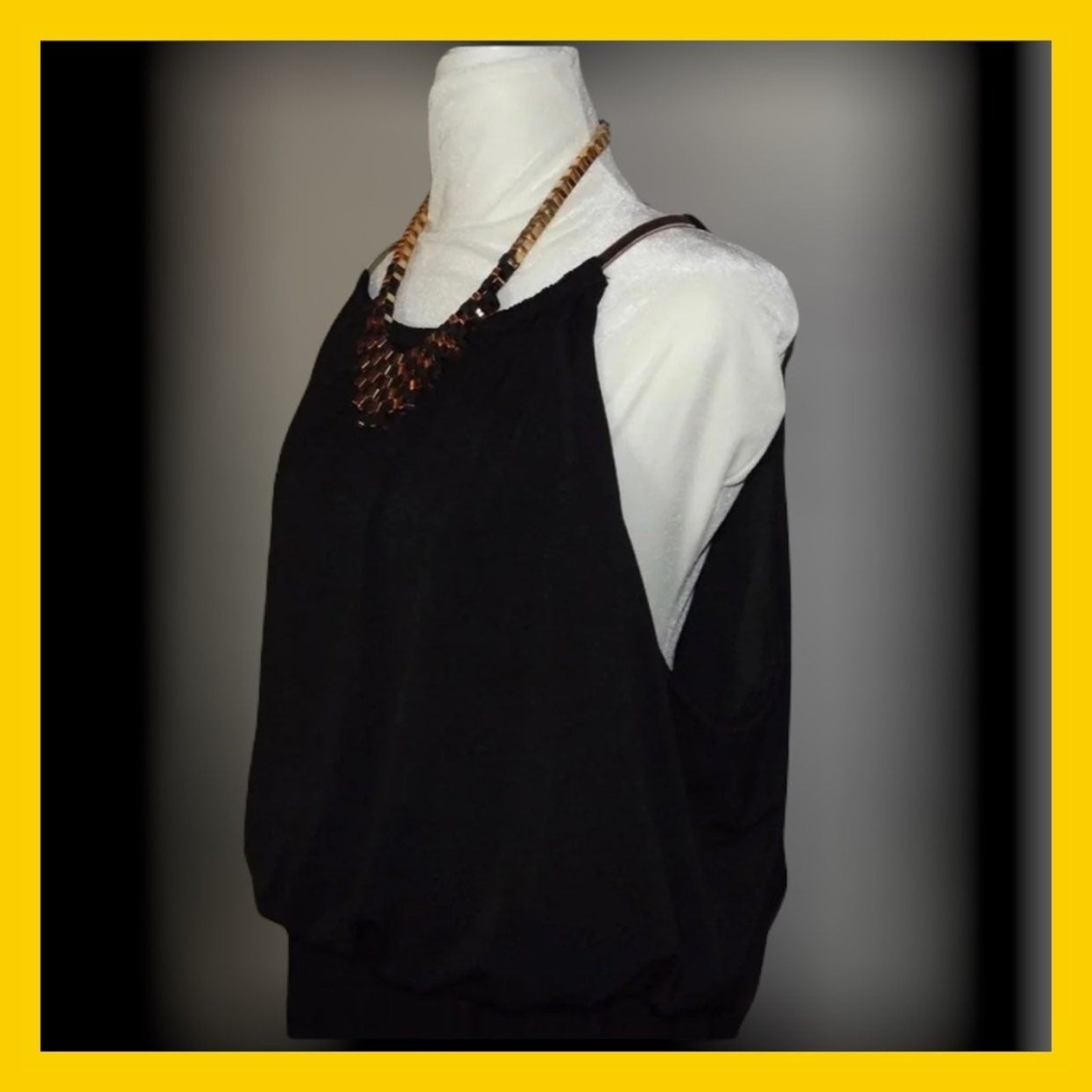 Intriguing Threads Black 2X Plus Size Cocktail Cl… - image 6