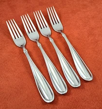 Set/4 ALPHA II Dansk Stainless 8-1/4" Dinner Forks China