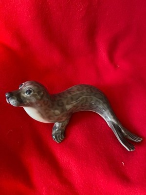 Dahl jensen Porzellan Figur Robbe Seehund