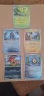 Lot De 5 Cartes Pokémon Pokeball Foudre Noire Et Flamme Blanche