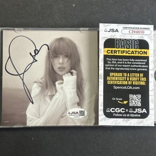 Taylor Swift Signed The Tortured Poets Department CD Insert w/ Disc AUTO JSA COA