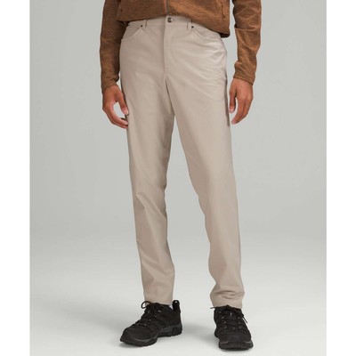 LULULEMON ABC Slim-Fit Pant Warpstreme Silverstone Tapered Casual Men's 31