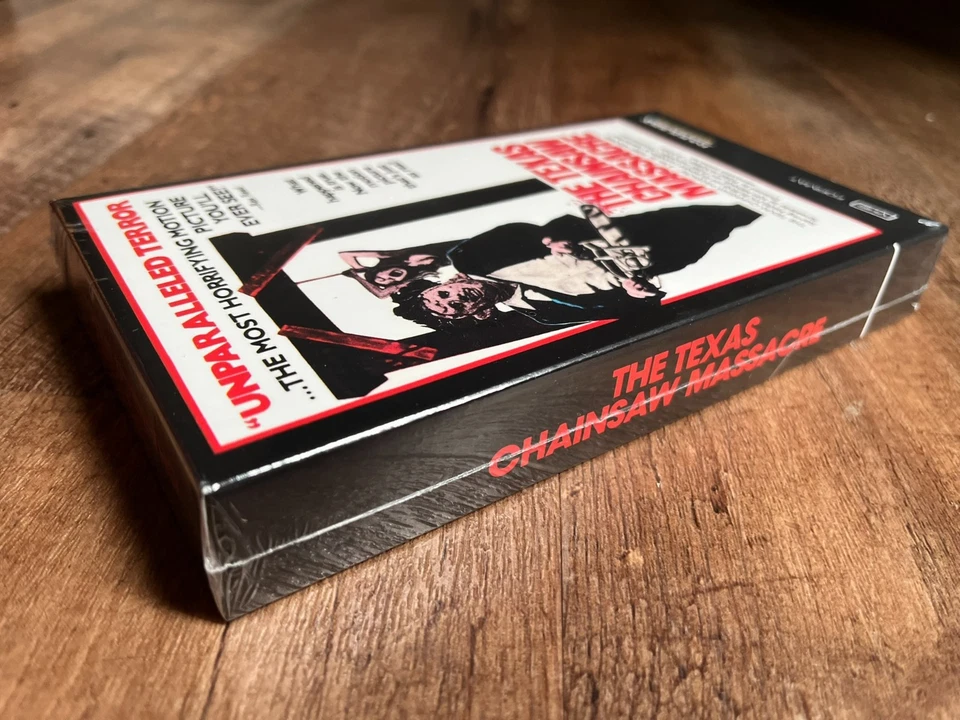 Техасская резня бензопилой - специальное издание (видеокассета, 1974) *НОВАЯ/ЗАПЕЧАТАННАЯ* - Изображение 4 из 4