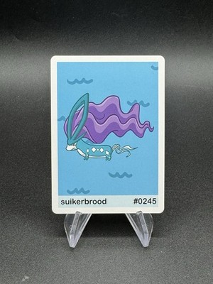 Suikerbrood - Suicune #245 Pookiemoot Series 2 Custom Fan Art Pokemon