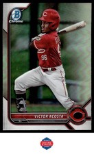 2022 Bowman Draft #BDC-70 Victor Acosta Chrome Refractor