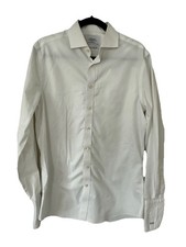 SEE PHOTOS Charles Tyrwhitt Shirt Mens 15.5-35 White Dress Button Up