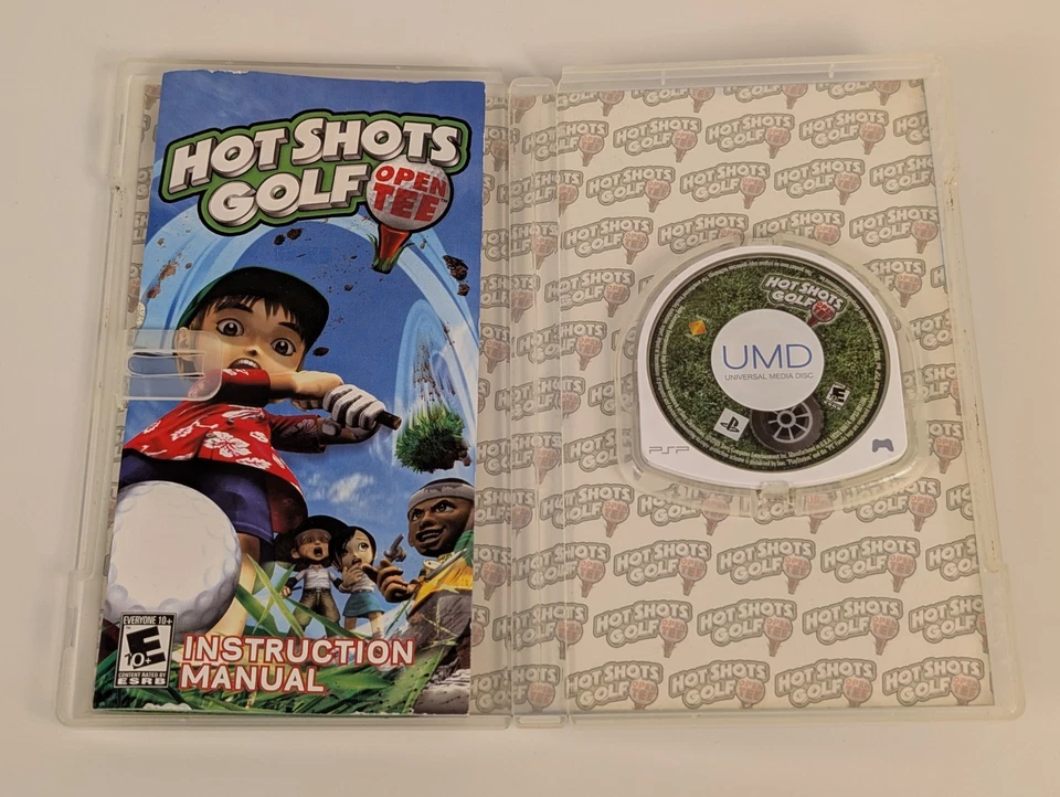 Hot Shots Golf: Open Tee (Sony PSP, 2005) ➡️CIB Complete - Tested  & Working 🎮 - Image 3 of 4