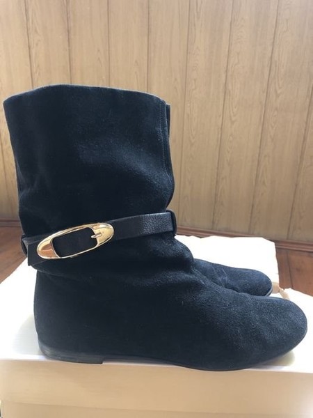 Women Giuseppe Zanotti Boots Black Leather 36 #292P