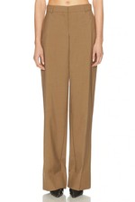 Stella McCartney Melange Tailoring Pants Toffee Brown 36 NWT $1190