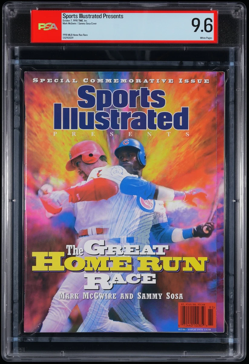 Magazine Sports Illustrated 1998 Dédicacé Mark McGwire – Authentifié PSA/ADN