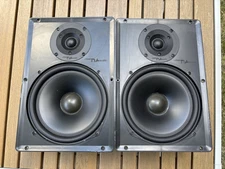 Pair Niles Audio Surround Sound In Wall Ceiling 2 Way Speaker Black