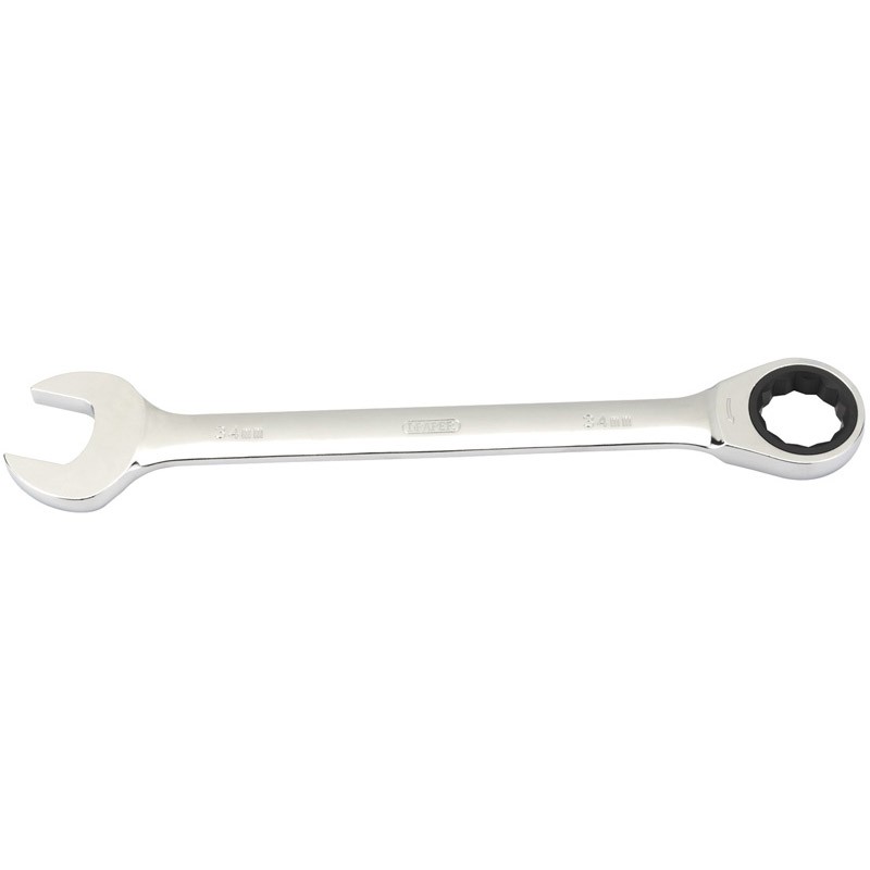 B&Q - 34mm Metric Ratcheting Combination Spanner 31028 - Image 3