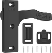 All Metal RV Screen Door Latch (Right Hand), Zinc Alloy Screen Door Handle Latch