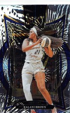 2025 Panini Select WNBA #14 Kalani Brown Silver Party Prizm