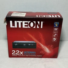 NEW LiteOn iHAP422 Internal DVD/CD Rewritable Drive iHAP422-98 9 - Black Bezel