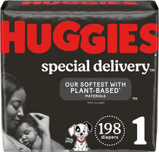 Special Delivery Hypoallergenic Baby Diapers Size 1, 198 Ct