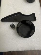 2002-09 Gmc Envoy Center Console 3pc .rubber Cup Holder Insert Tray Lighter Lot 2002-09 Gmc Envoy Center Console 3pc .rubber Cup Holder Insert Tray Lighter Lot