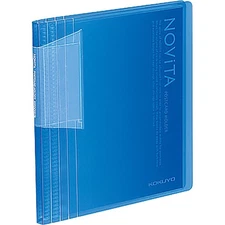 KOKUYO Postcard Holder Novita A6 60 Sheets Blue