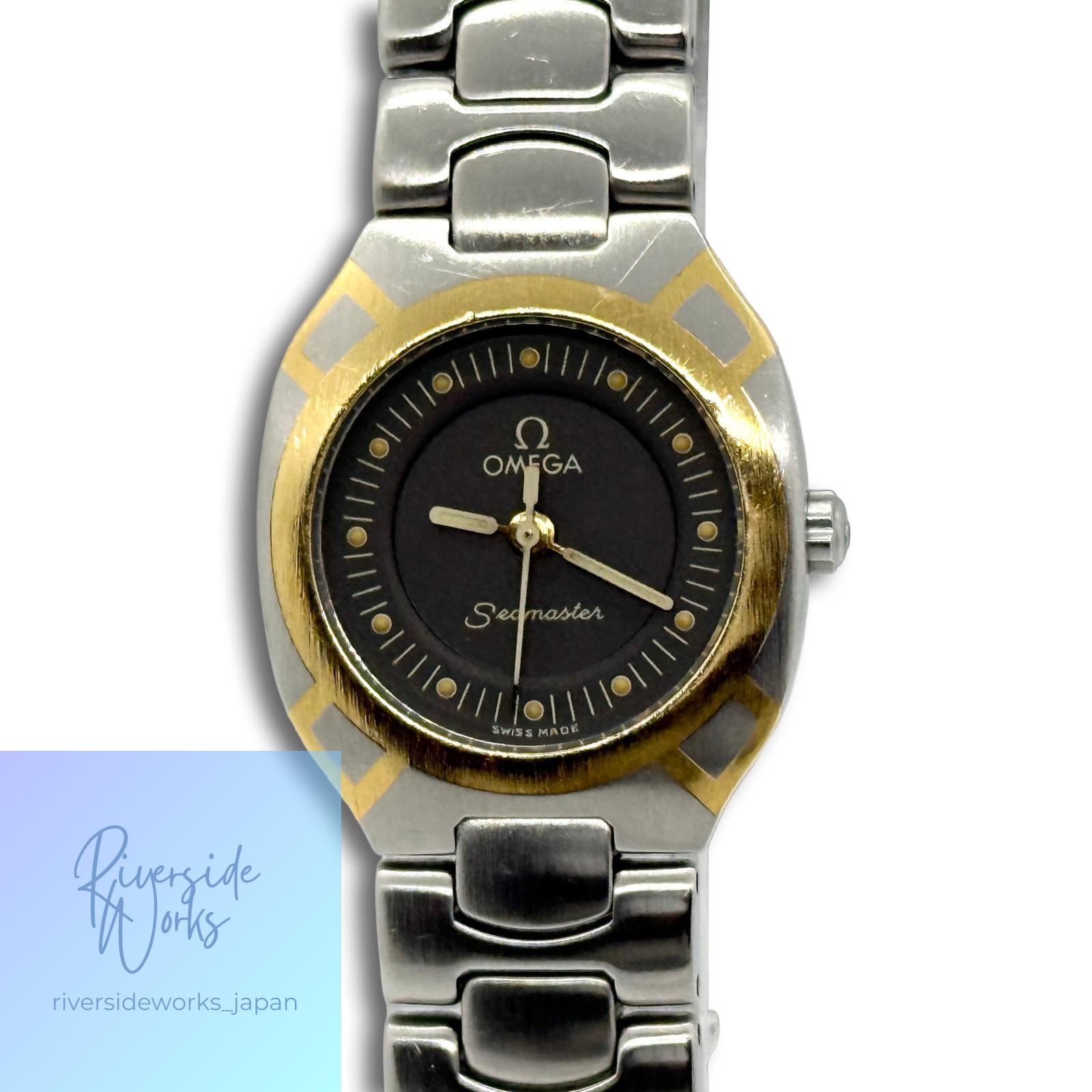 OMEGA Seamaster 7961022 Gray SS/YG As-Is