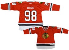 Chicago Blackhawks Toddler Connor Bedard 98 Red Premier Stitched Jersey