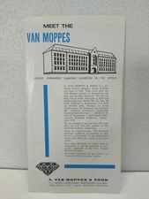 Meet the Van Moppes Diamond Exhibition Pamphlet
