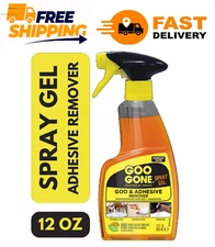 Goo Gone Original Spray Gel Adhesive Remover, Orange Citrus Scent- 12 oz