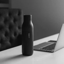 LARQ Self-Cleaning Water Purification Bottle, 17 oz, BLACK, **Brand New in Box**