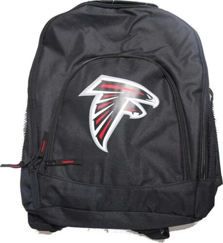 Forever Collectibles NFL Atlanta Falcons School Backpack Black Bag Rucksack - Foto 1 di 1