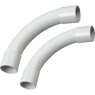 Kopp - Steckbogen 90° für starres Isolierrohr Ø 14 mm (M16), selbstverlöschend, 