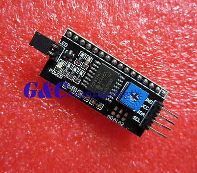10PCS IIC I2C Serial Interface Board Module LCD1602 Address Changeable M1