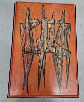 Abstrakte Modi Kunst 4 Figuren - Selten York Studios Galaxy Northampton SALE!