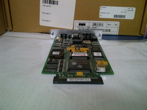 Cisco 73-1645-01 FT1/T1 SM25-T1 DSU/CSU WAN Network Int 30day warranty Real time - Picture 3 of 3