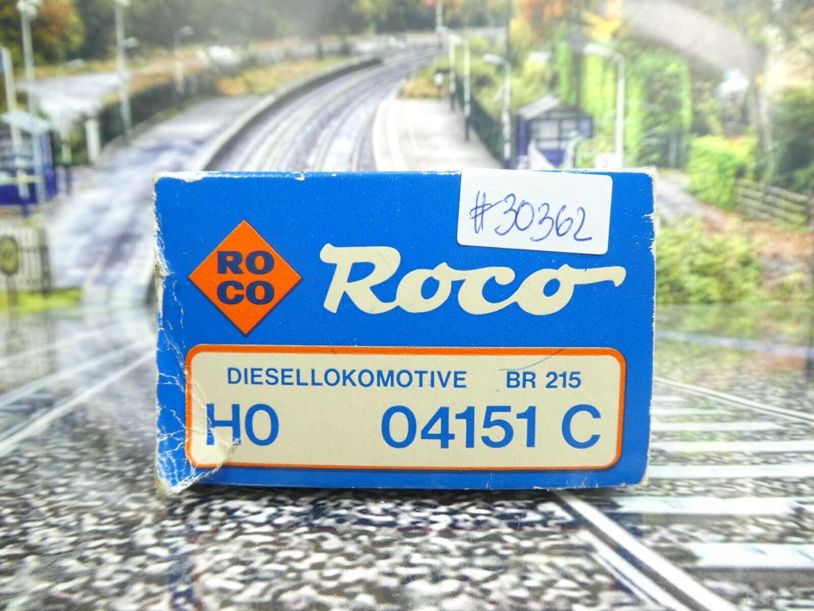 Roco 04151C f. Märklin 3Leiter Gleichstrom - H0 - Diesellok BR215 - OVP- #30362