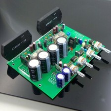 STK401 HiFi Power Amplifier Board 2.0CH Audio Amp with Pre-Amplifier 200W 70Wx2