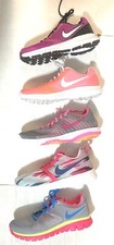Girls New Nike Light-Weight Lace-Up Athletic Shoes -Choice Size  Color
