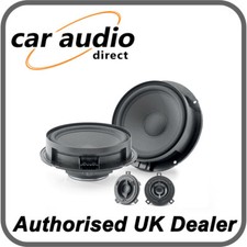 Focal IS VW 155 155mm 2-Way Custom Fit VW SEAT Component Speakers 100W