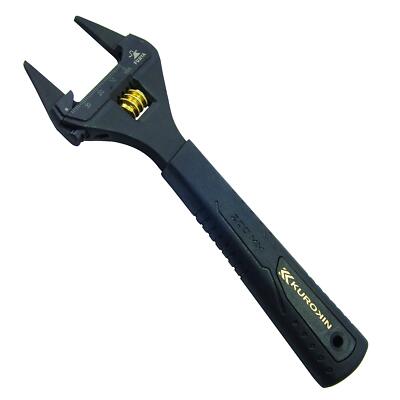 38mm Ultra Thin Adjustable Wrench PVC Grip 845 Inch Socket Tool