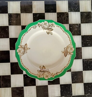 Vintage Tillowitz Dessertteller   Handgefertigte Eleganz von vor 1945, Unikat
