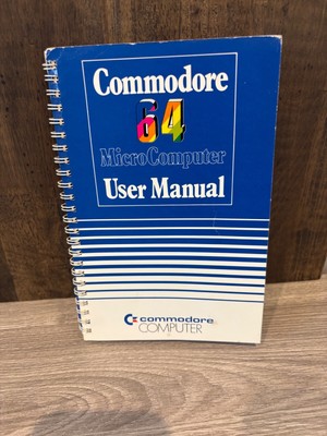 Commodore 64 Computer Users Guide Handbuch Buch Vintage Retro Computing