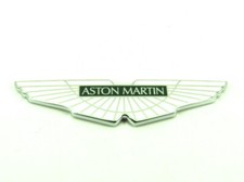 Genuine New Aston Martin Wings Green Badge Logo Emblem 94mm Genuine New Aston Martin Wings Green Badge Logo Emblem 94mm