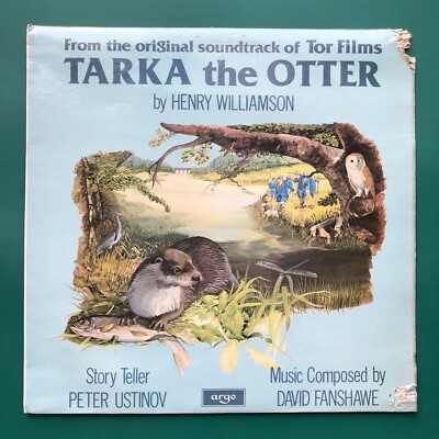 David Fanshawe TARKA THE OTTER Children s Film Soundtrack OST LP Peter Ustinov