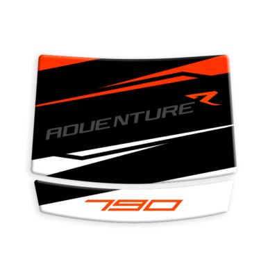 KTM Adventure 790 R GP-593 Rear Fender Guard Decal (R) Az Graphishop