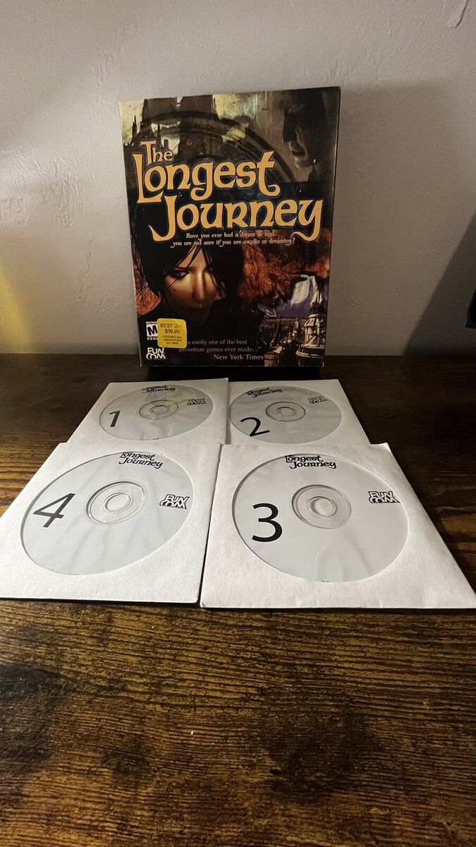 The Longest Journey - Big Box PC Game, 2000, Point And Click Fun Com  -Complete 812329000100