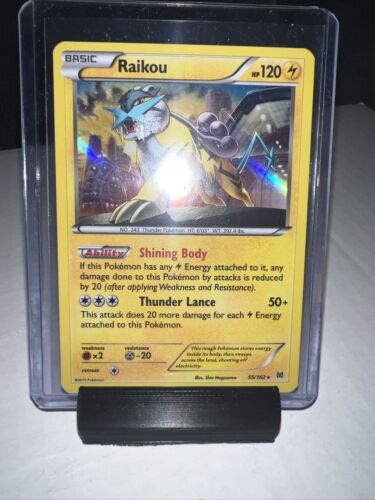 Pokémon TCG Raikou 55/162 Holo Foil Rare (59) - Picture 1 of 2