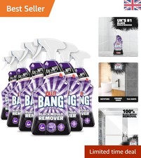 Powerful Black Mould Remover Spray 750ml Pack of 6 - Effortless Stain Removal 8.89 per litre