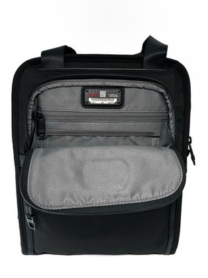 NEW TUMI Alpha 3 Medium Travel Tote - Black Ballistic Nylon