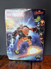 LEGO Marvel Bulk Wonder Woman, Aquaman Brickhead, Rocket Mech&Cosmic Boy Polybag