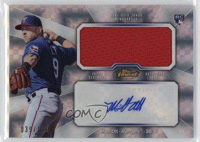 2013 Finest Jumbo Relic Rookie Refractor X-Fractor 39/149 Mike Olt Auto RC 0l2q
