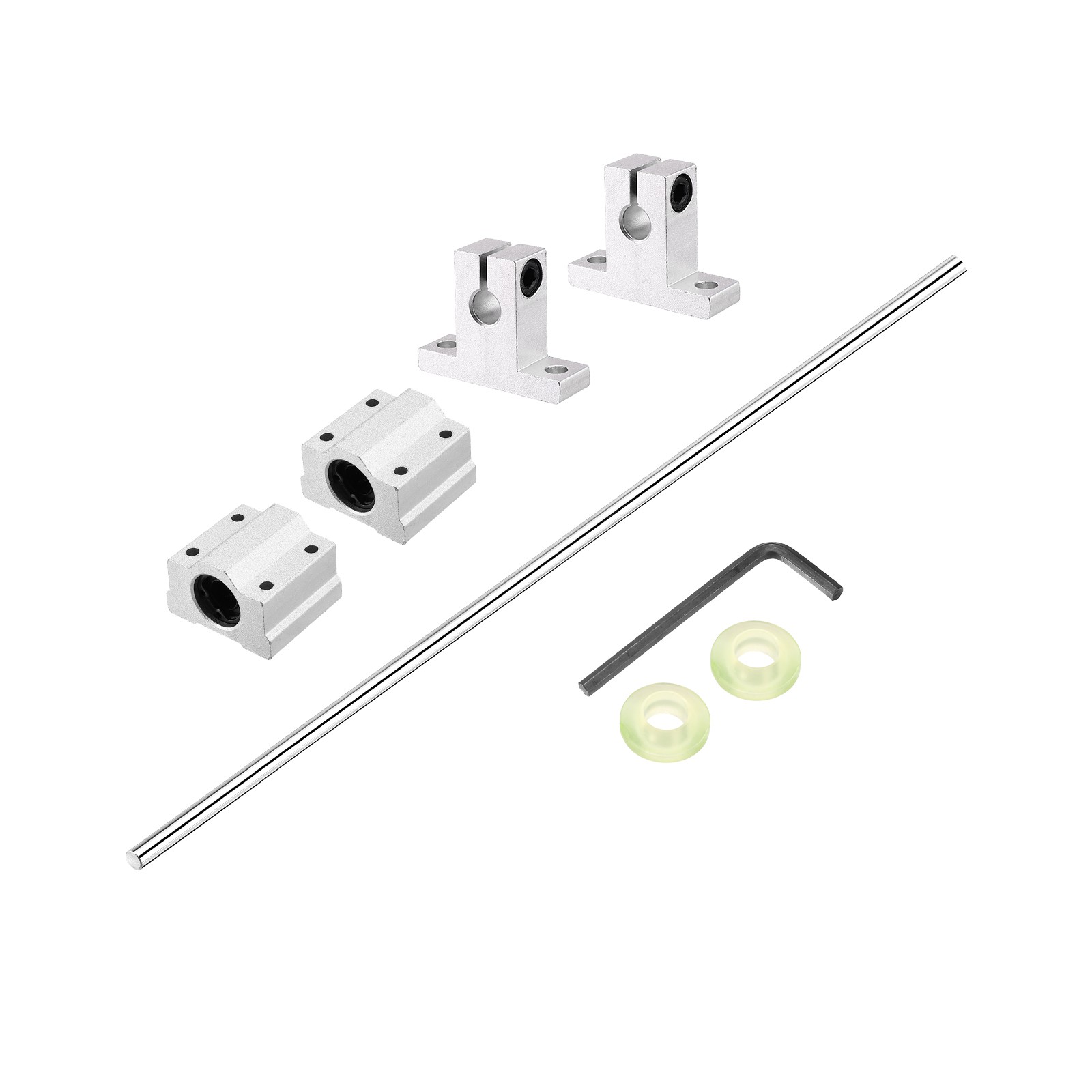 8mm x 150mm Linear Motion Rod Shaft Set, Linear Guide Rails for 3D Printer